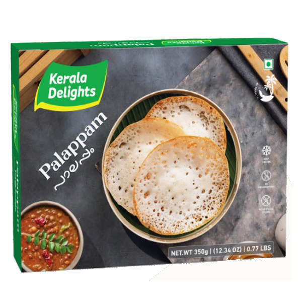 Kerala Delights Palappam 350g Frozen